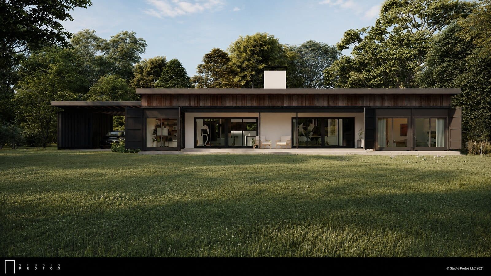 Container home model