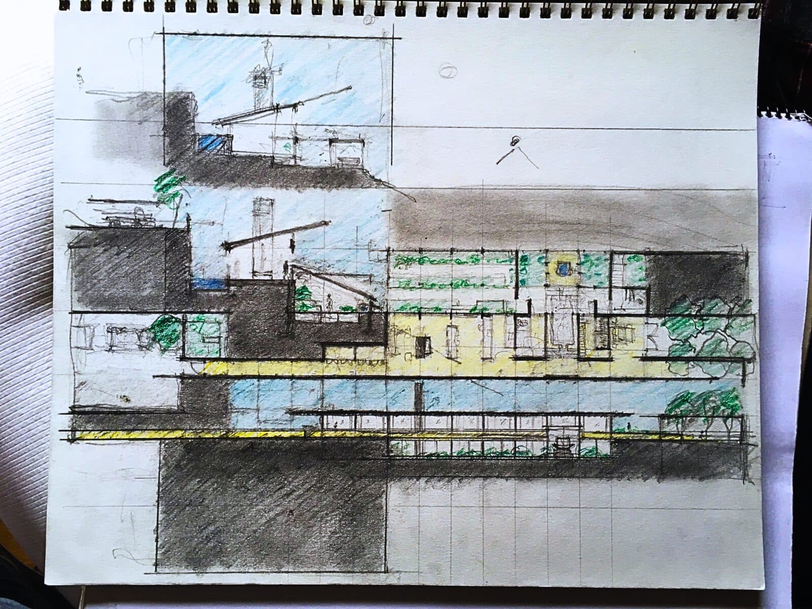 Retreat center sketch