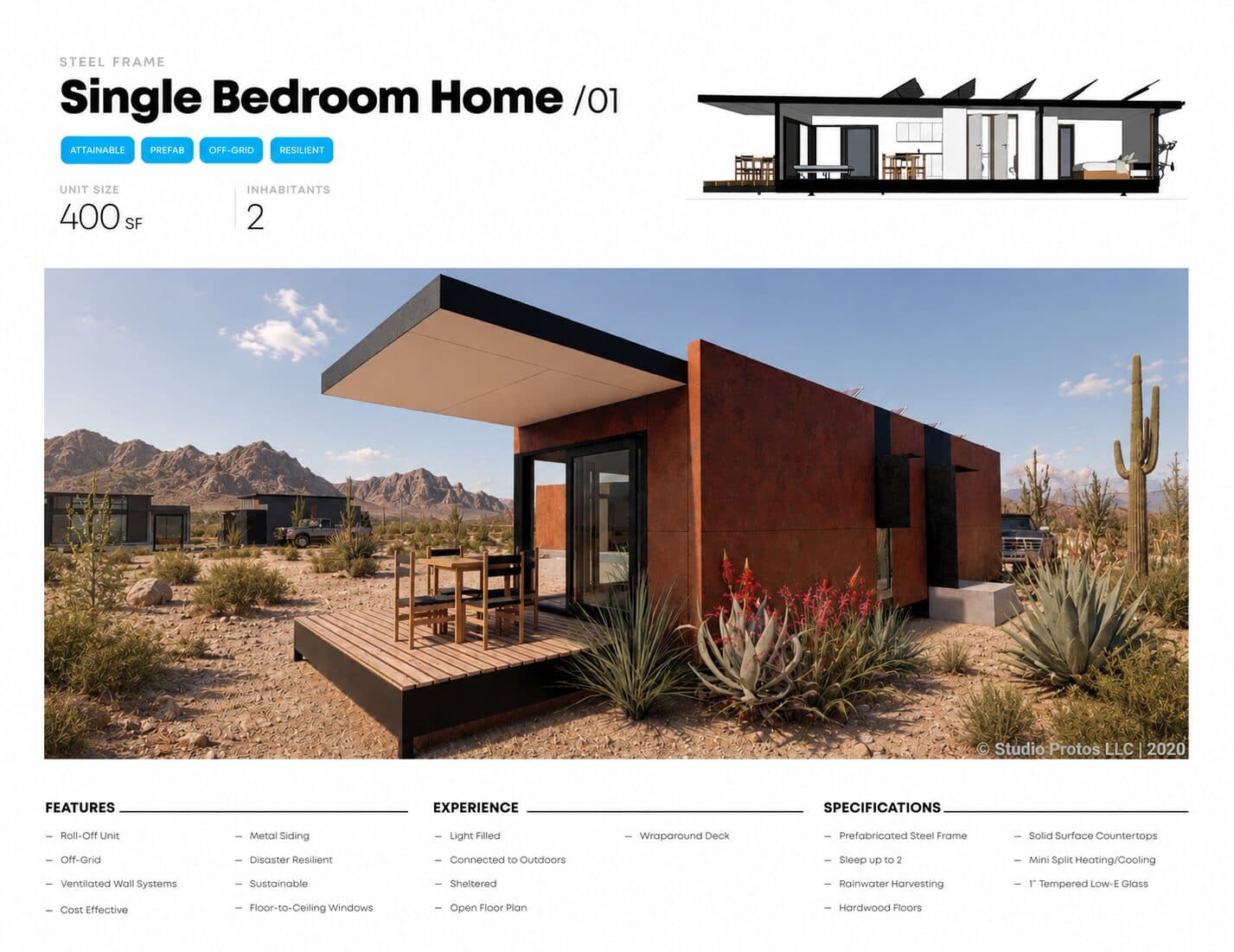 Single Bedroom Home